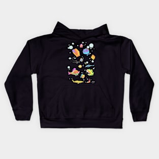 Weird Funny Fish Kids Hoodie